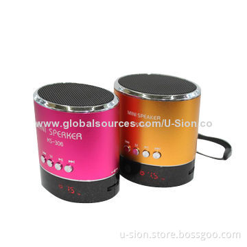 Wireless Bluetooth Mini Speakers, USB Hot Function, Support Micro SD Card